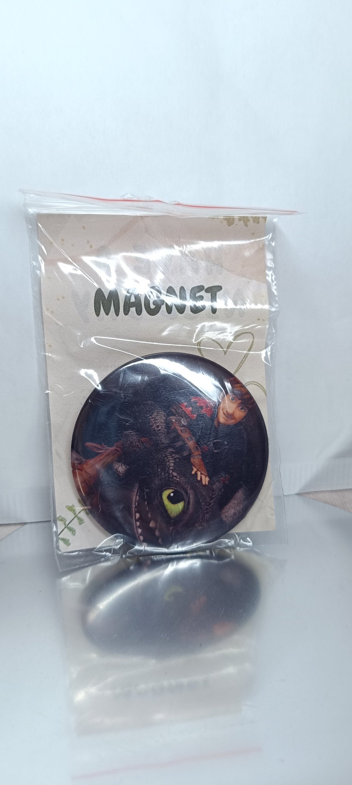 Magnes Jak wytresować smoka 58 mm | Fan-made pin | OUTLET