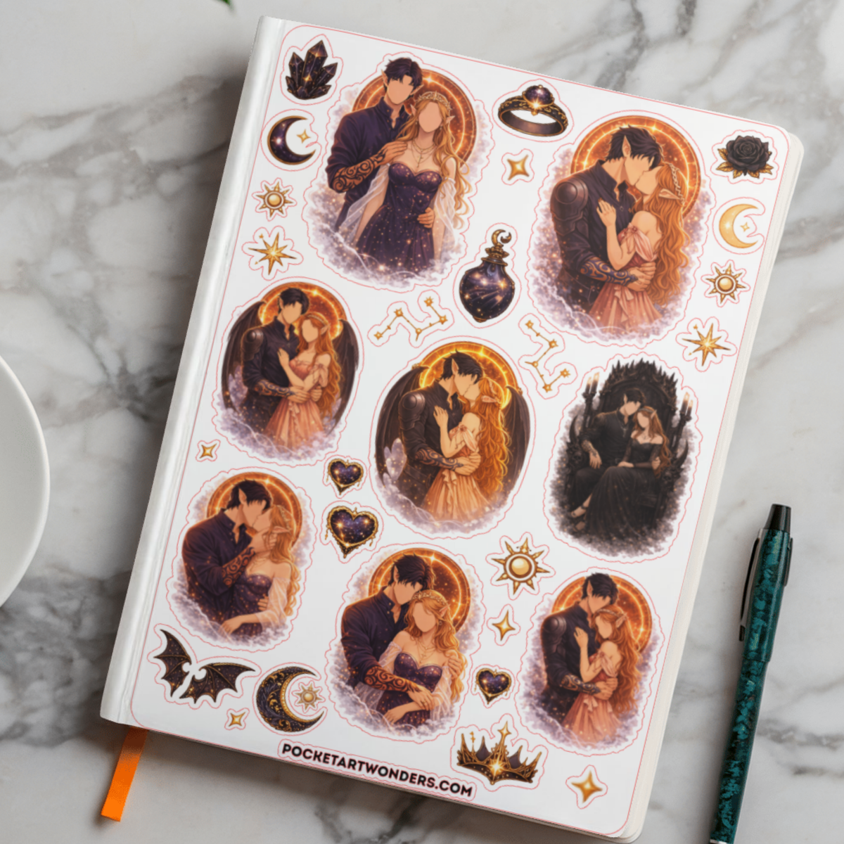 Sticker Sheet - A Court of Thorns and Roses / ACOTAR D5
