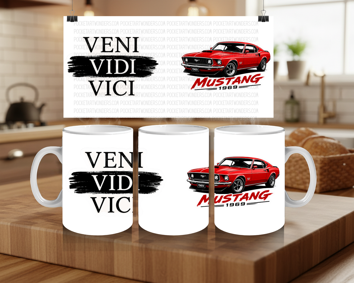 Kubek – Veni, Vidi, Vivi + Mustang