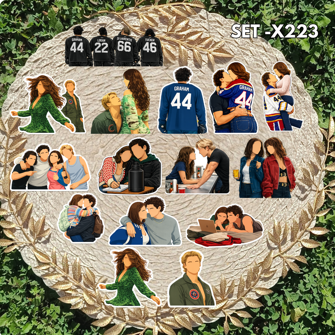 Zestaw naklejek – Off Campus