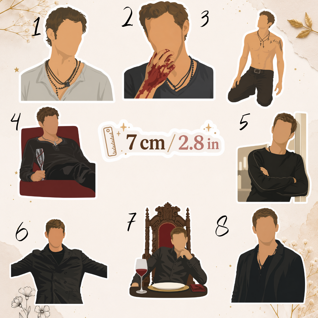 Naklejka – Pamiętniki wampirów / The Vampire Diaries, The Originals, Niklaus Mikaelson