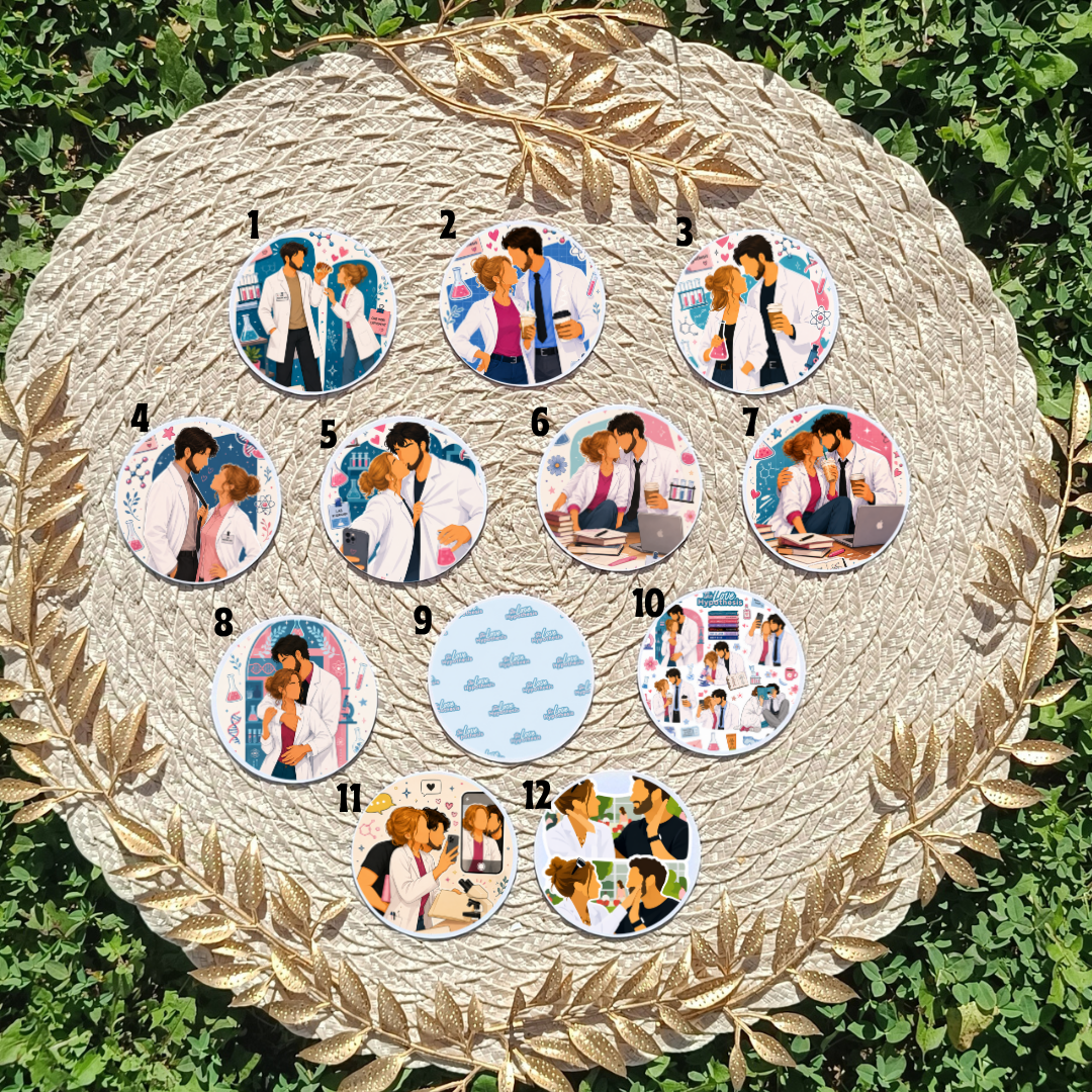 The Love Hypothesis Pin - romance and BookTok aesthetic