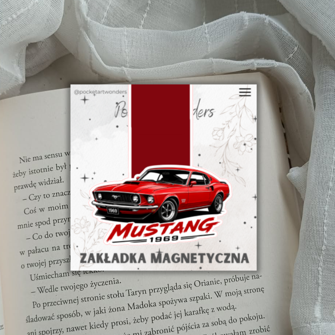 Zakładka magnetyczna – Mustang