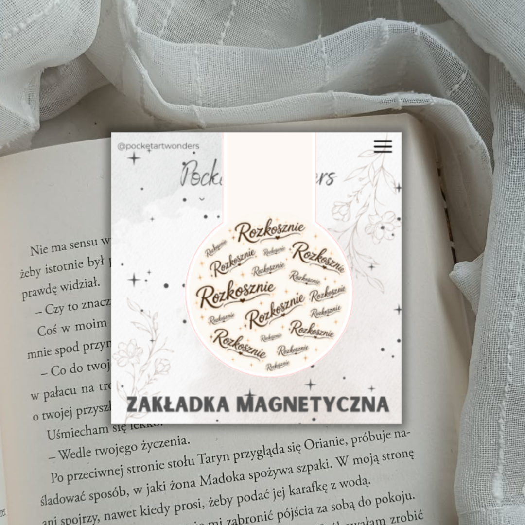 Zakładka magnetyczna – Rozkosznie
