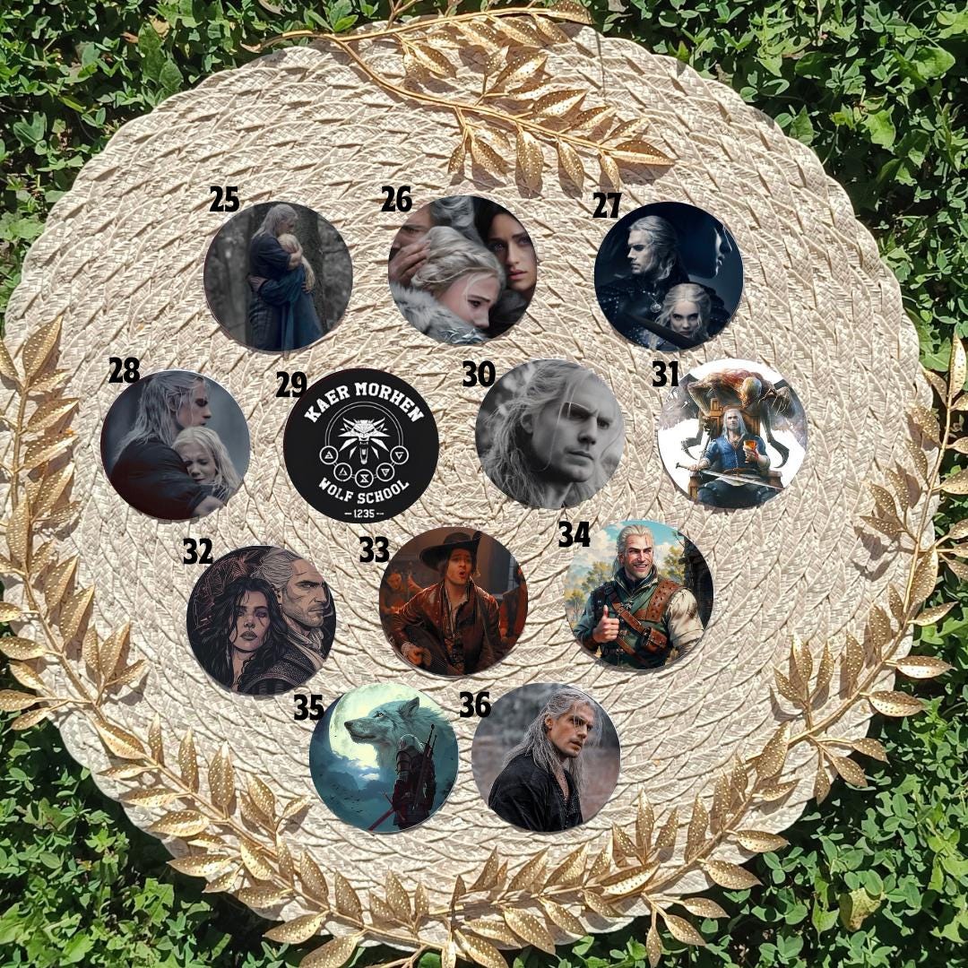 The Witcher | Backpack pin