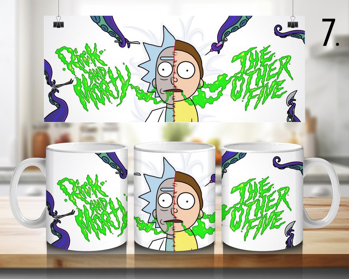 Rick and Morty | 100% CERAMIC MUG, 11Oz = 330ml