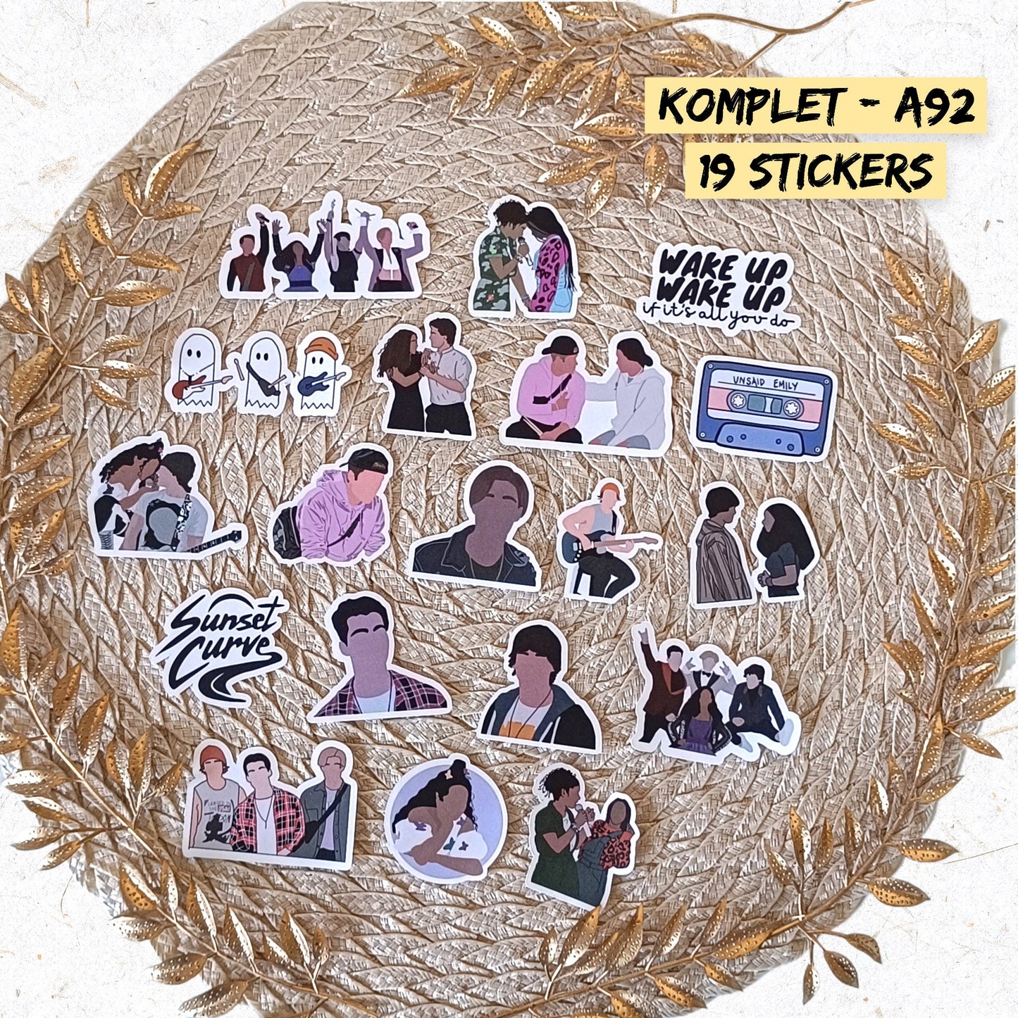 Julie and the Phantoms Stickers | Netflix Band Vinyl Pack | Music & Aesthetic