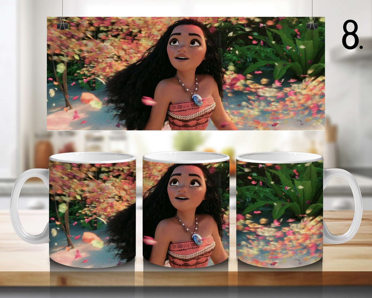 Moana | 100% CERAMIC MUG, 11Oz = 330ml