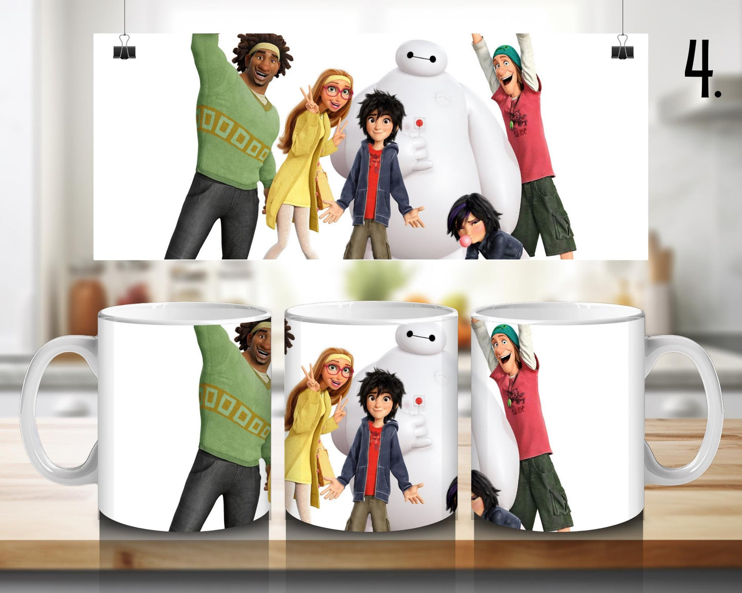 Big Hero 6 | 100% CERAMIC MUG, 11Oz = 330ml