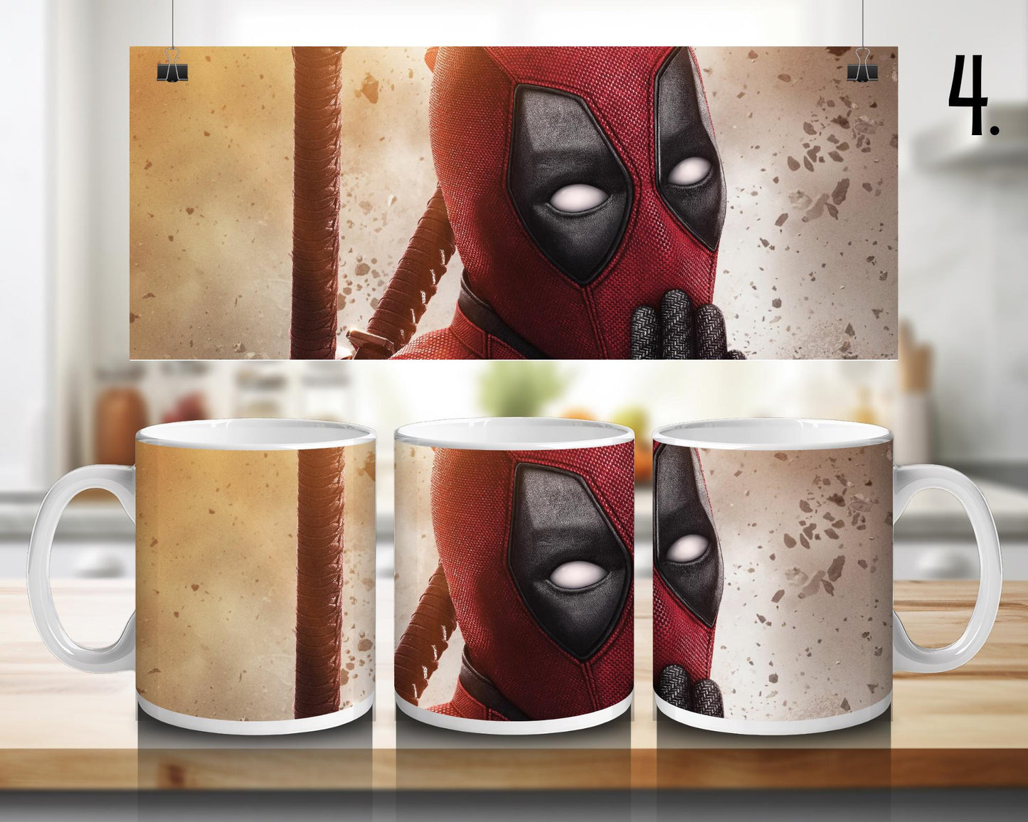 Deadpool & Wolverine | 100% CERAMIC MUG, 11Oz = 330ml