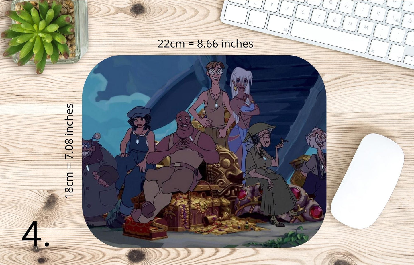 Atlantis: The Lost Empire | MAUSEPAD, Gaming Mouse Pad