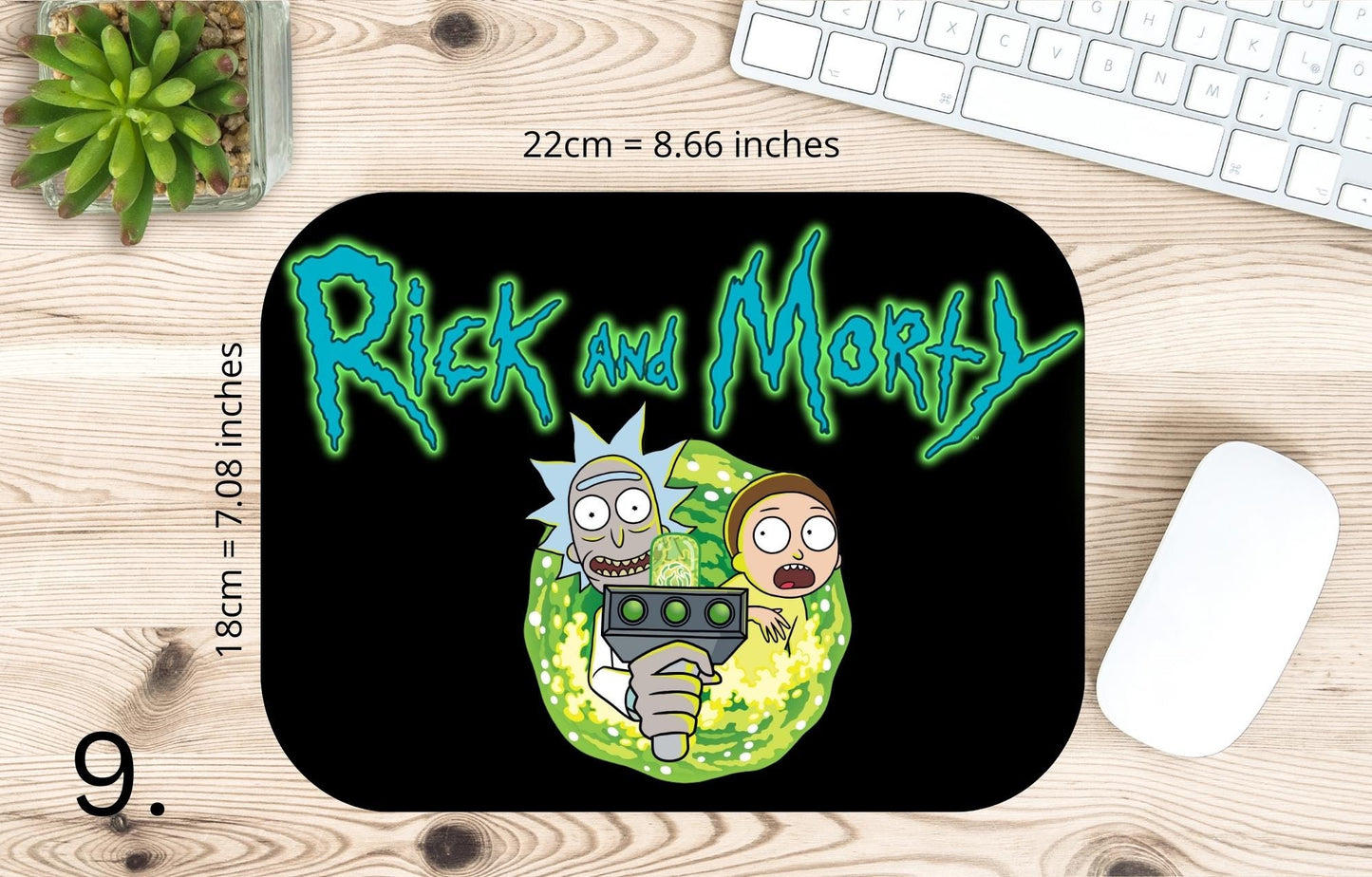 Rick and Morty | MAUSEPAD, Gaming Mouse Pad
