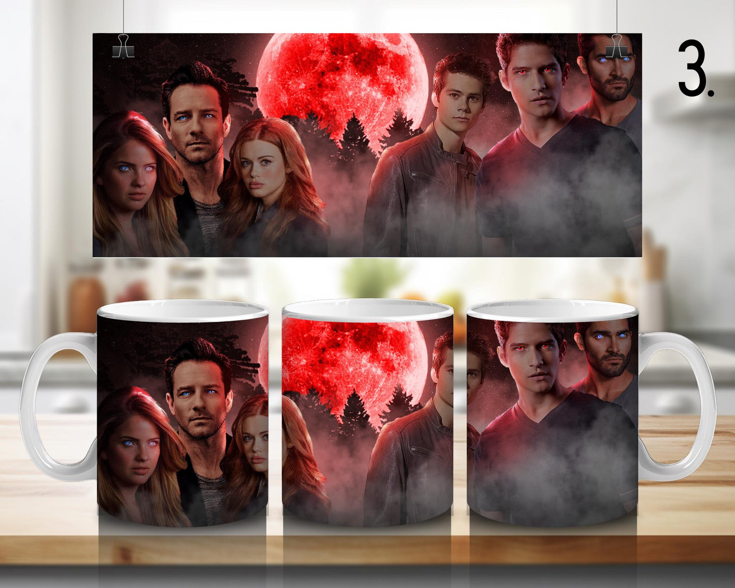 Teen Wolf | 100% CERAMIC MUG, 11Oz = 330ml