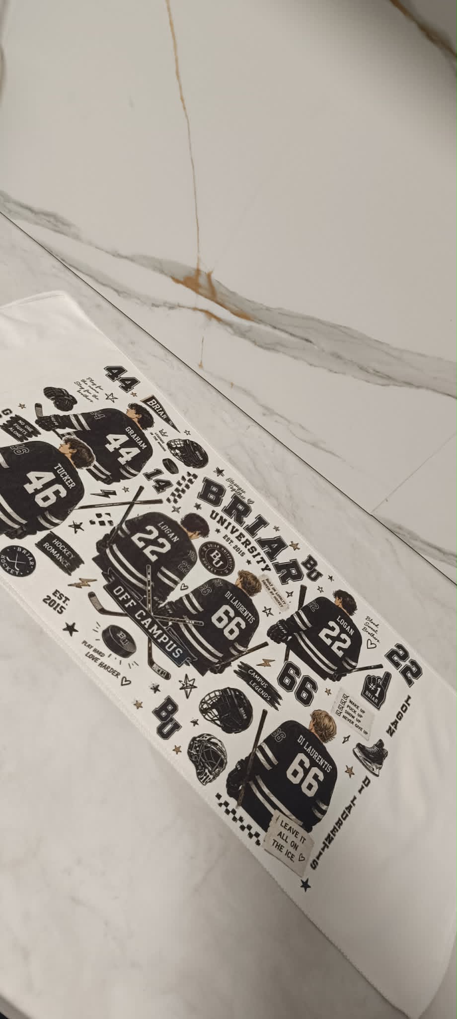 Printed Hand Towel OUTLET - Off Campus Inspired