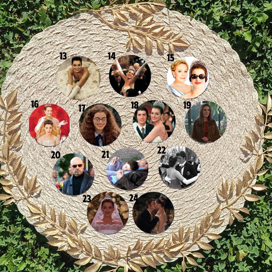 The Princess Diaries | Backpack pin | Magnet | Keychain