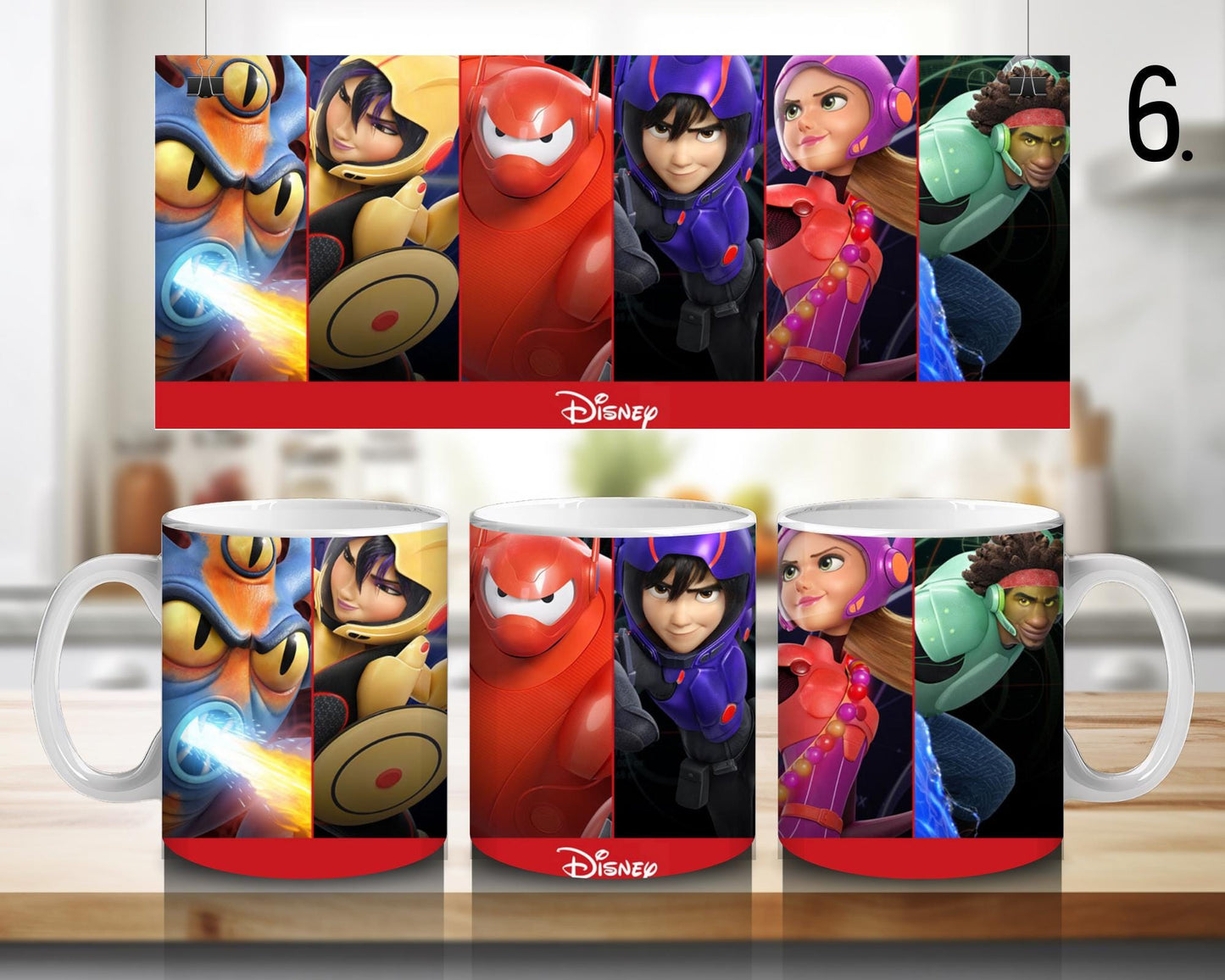 Big Hero 6 | 100% CERAMIC MUG, 11Oz = 330ml