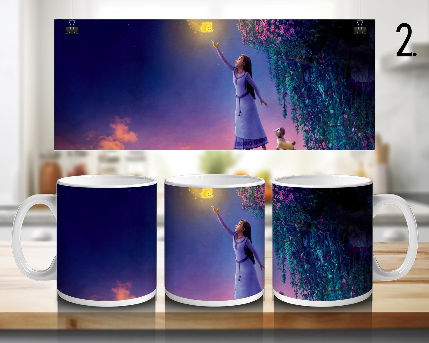 Wish | 100% CERAMIC MUG, 11Oz = 330ml