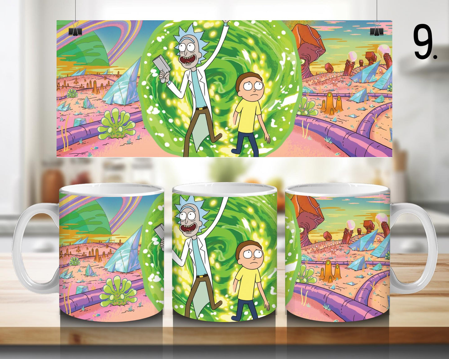 Rick and Morty | 100% CERAMIC MUG, 11Oz = 330ml