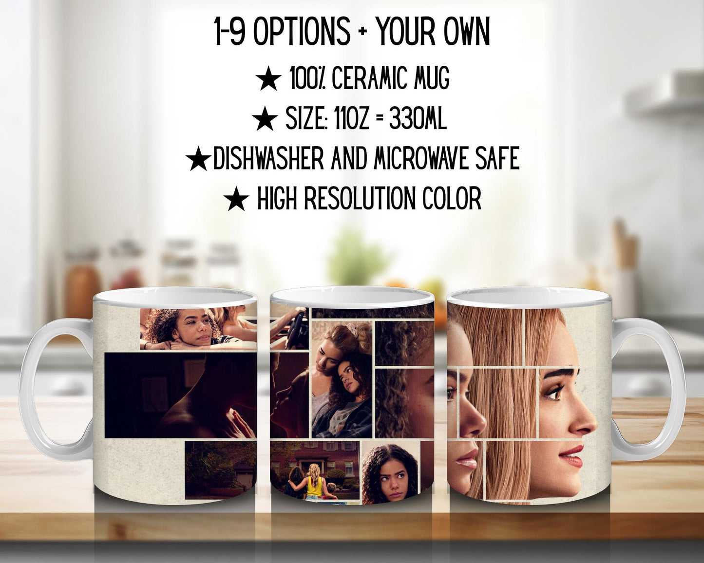 Ginny & Georgia | 100% CERAMIC MUG, 11Oz = 330ml
