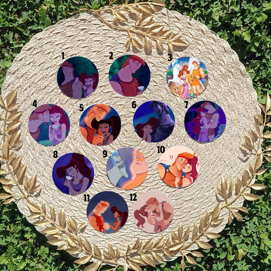 Hercules Accessories – Herkules, Hades, Megara