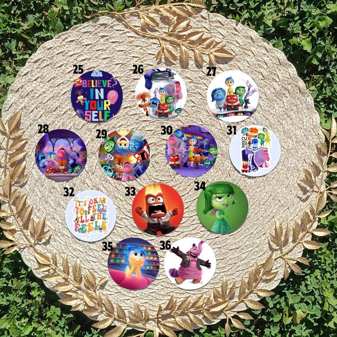 Przypinka 58 mm – W głowie się nie mieści / Inside Out