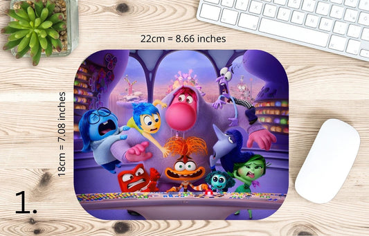 Podkładka pod mysz W głowie się nie mieści / Inside Out – Joy, Sadness, emocje