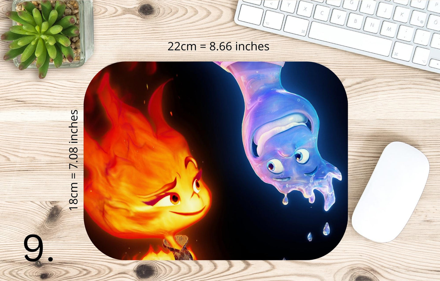 Podkładka pod mysz Między nami żywiołami / Elemental – Ember i Wade