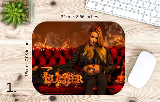 Podkładka pod mysz Lucifer / Lucifer – serial fantasy Netflix