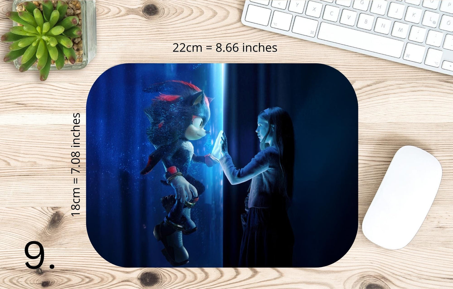 Podkładka pod mysz Sonic / Sonic the Hedgehog – Sonic, Shadow, Knuckles