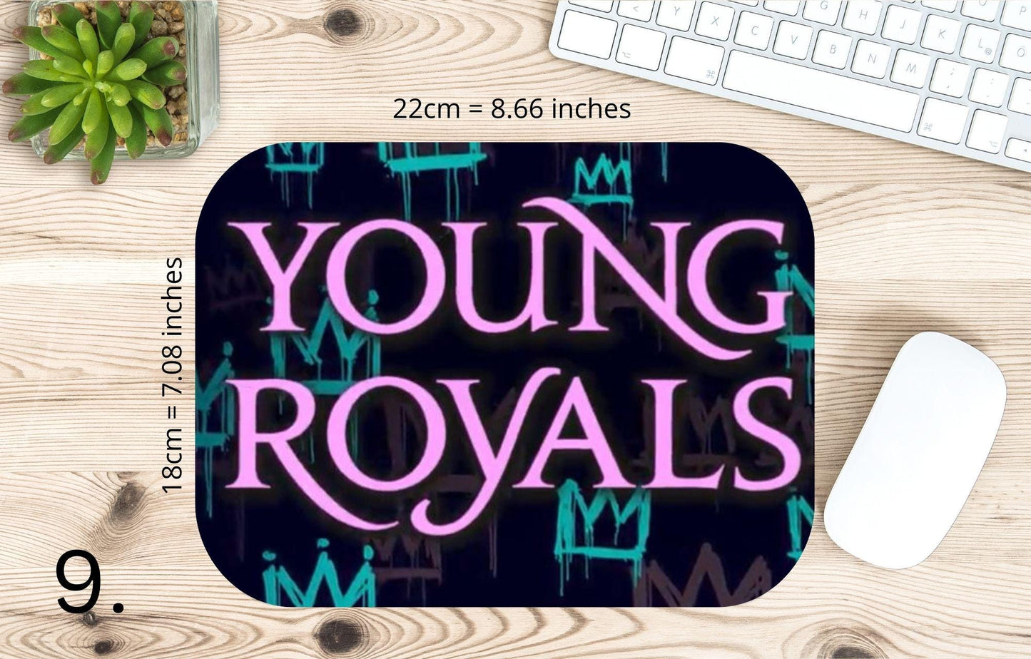 Podkładka pod mysz Young Royals / Young Royals – Wilhelm i Simon