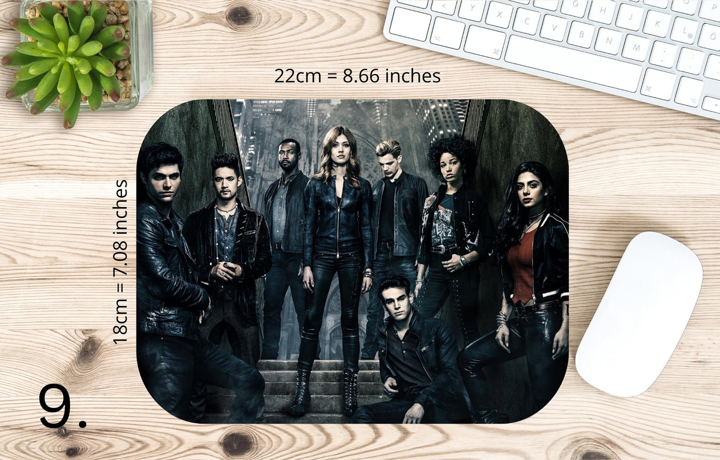 Podkładka pod mysz Nocni łowcy / Shadowhunters – Clary i Jace