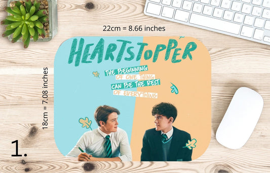 Podkładka pod mysz Heartstopper / Heartstopper – Nick i Charlie