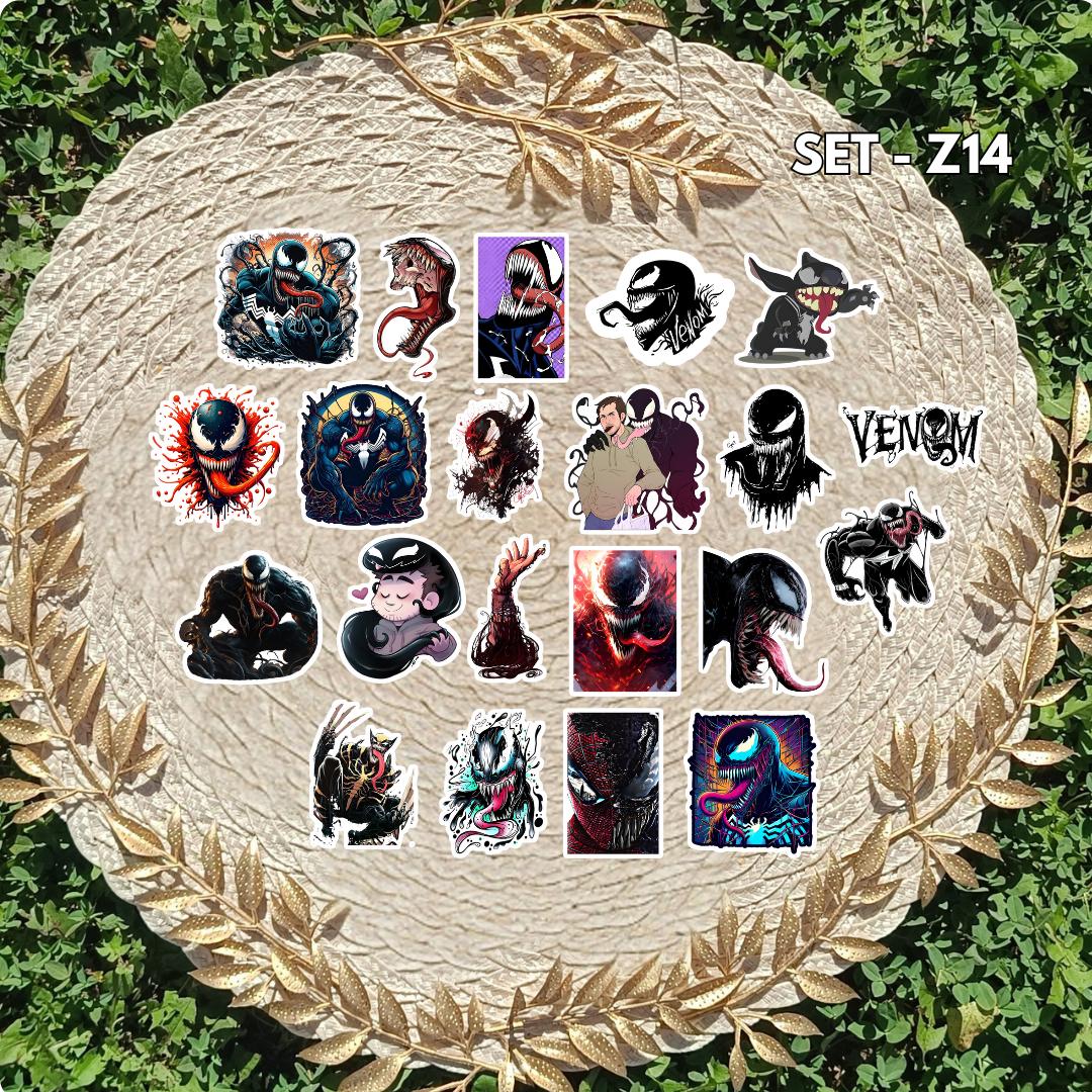 Venom Sticker Set / Venom - Eddie Brock