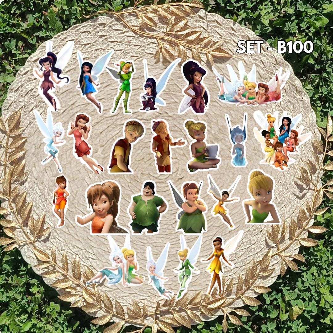 Tinker Bell Sticker Pack – Tinker Bell, Fairy Friends