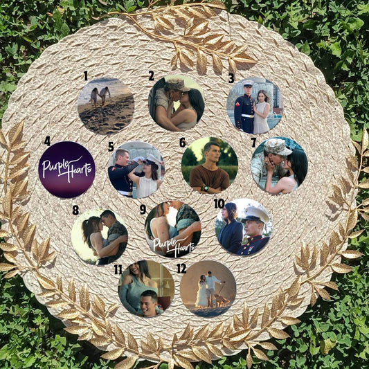 Purple Hearts Accessories – Purpurowe Serca, Cassie, Luke