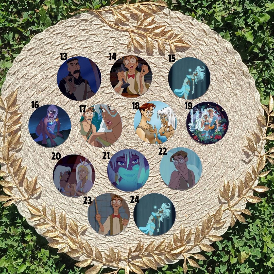 Atlantis: The Lost Empire Accessories – Atlantyda: Zaginione Imperium, Milo, Kida