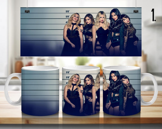 Kubek ceramiczny Słodkie Kłamstewka / Pretty Little Liars – Aria, Hanna i Spencer