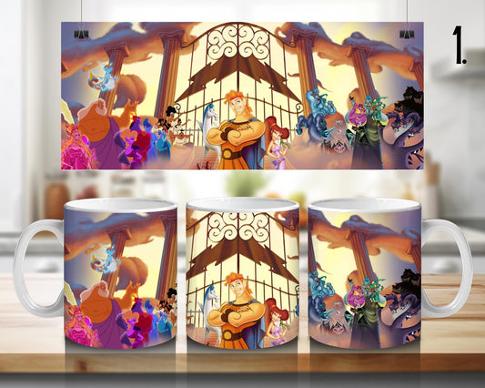 Kubek ceramiczny Herkules / Hercules – animacja Disney, mitologia