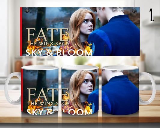Kubek ceramiczny Przeznaczenie: Saga Winx / Fate: The Winx Saga – Bloom i Stella
