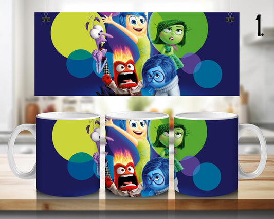 Kubek ceramiczny W głowie się nie mieści / Inside Out – emocje