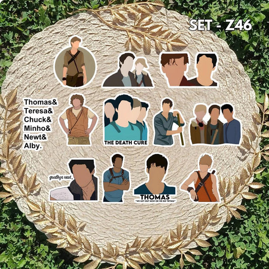 The Maze Runner Sticker Set – Thomas, Newt, Minho