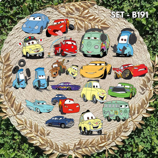 Zestaw naklejek Auta / Cars – Zygzak McQueen