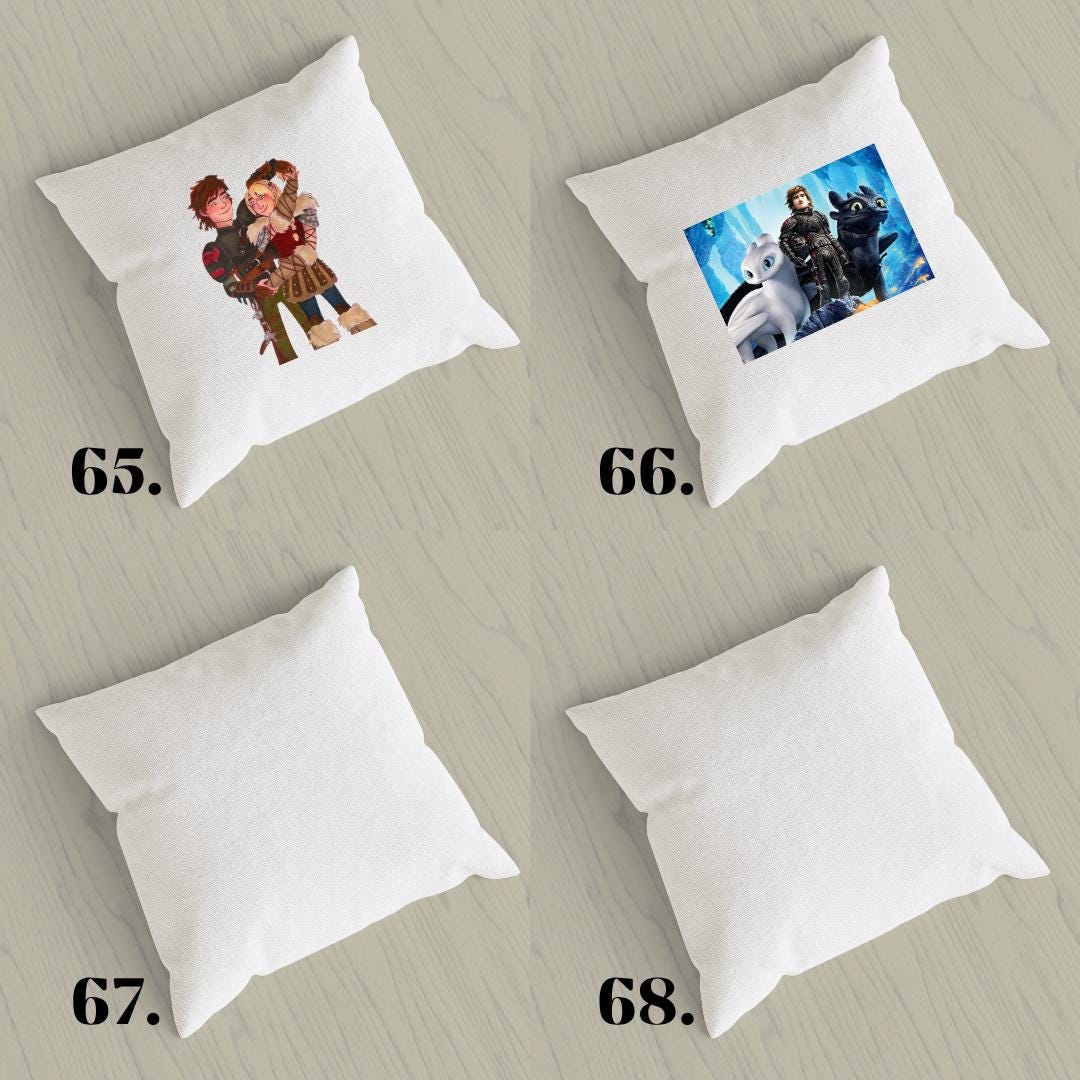 Poszewka na poduszkę Jak wytresować smoka / How to Train Your Dragon – Szczerbatek i Czkawka