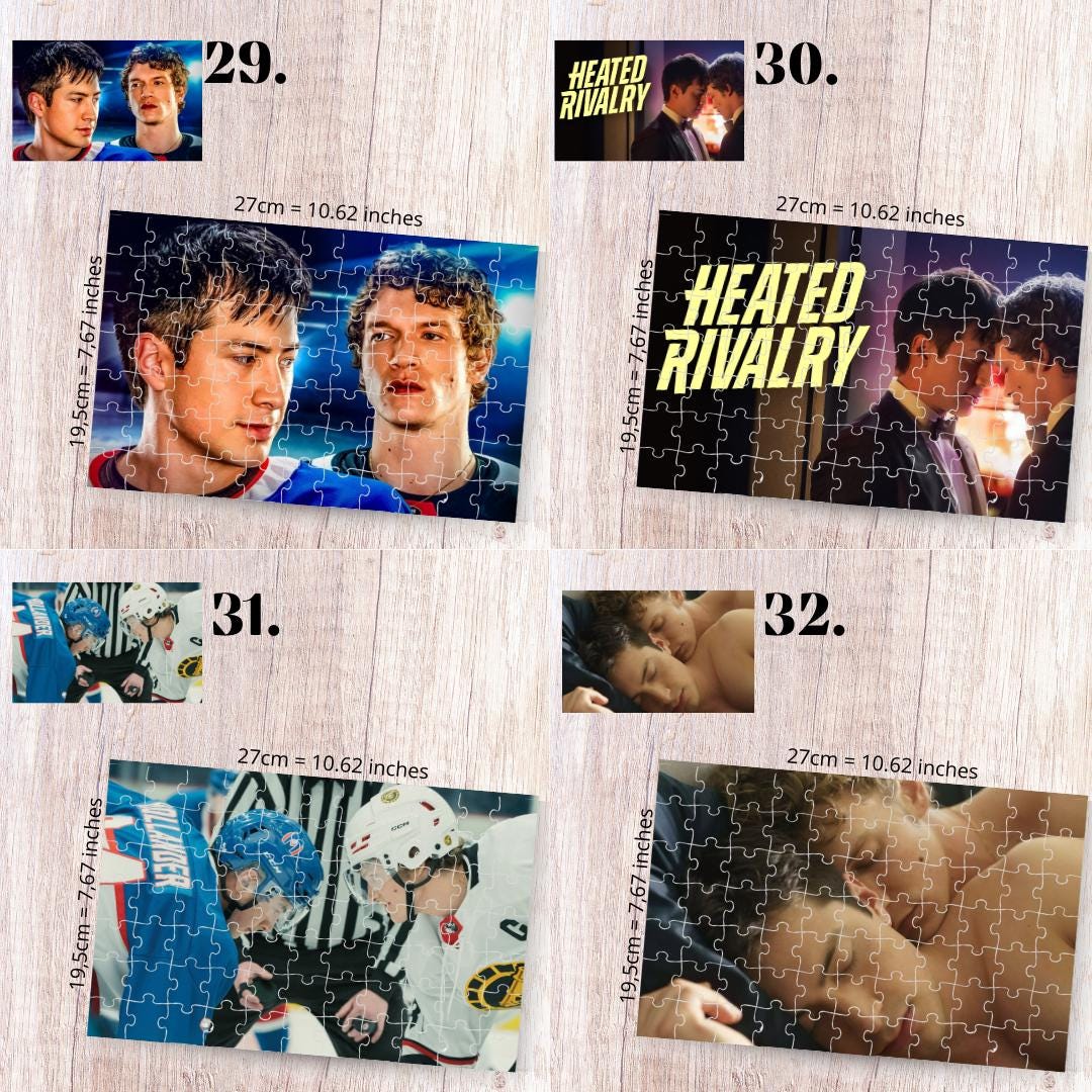 Puzzle 88 elementów – Gorąca rywalizacja / Heated Rivalry