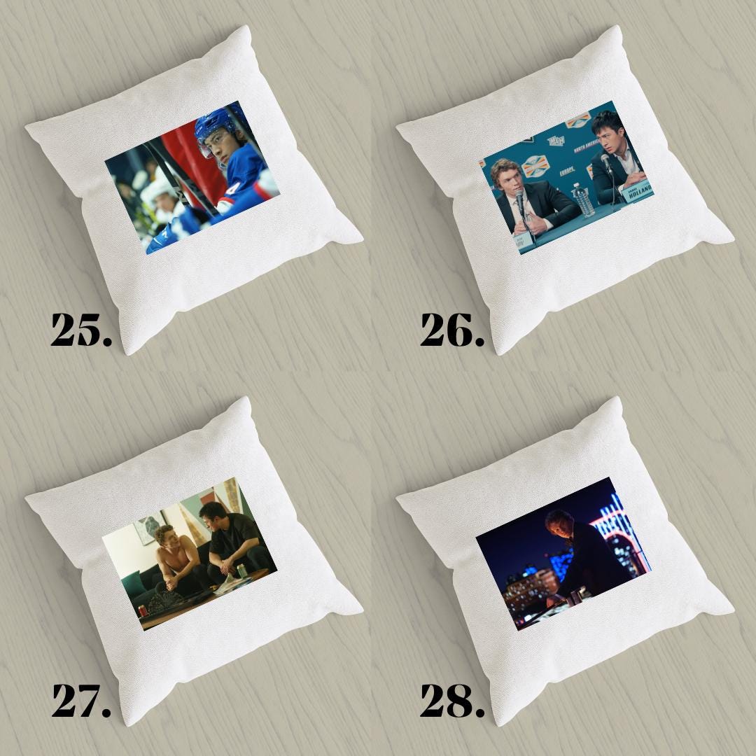 Poszewka na poduszkę Gorąca rywalizacja / Heated Rivalry – romans sportowy, hokej