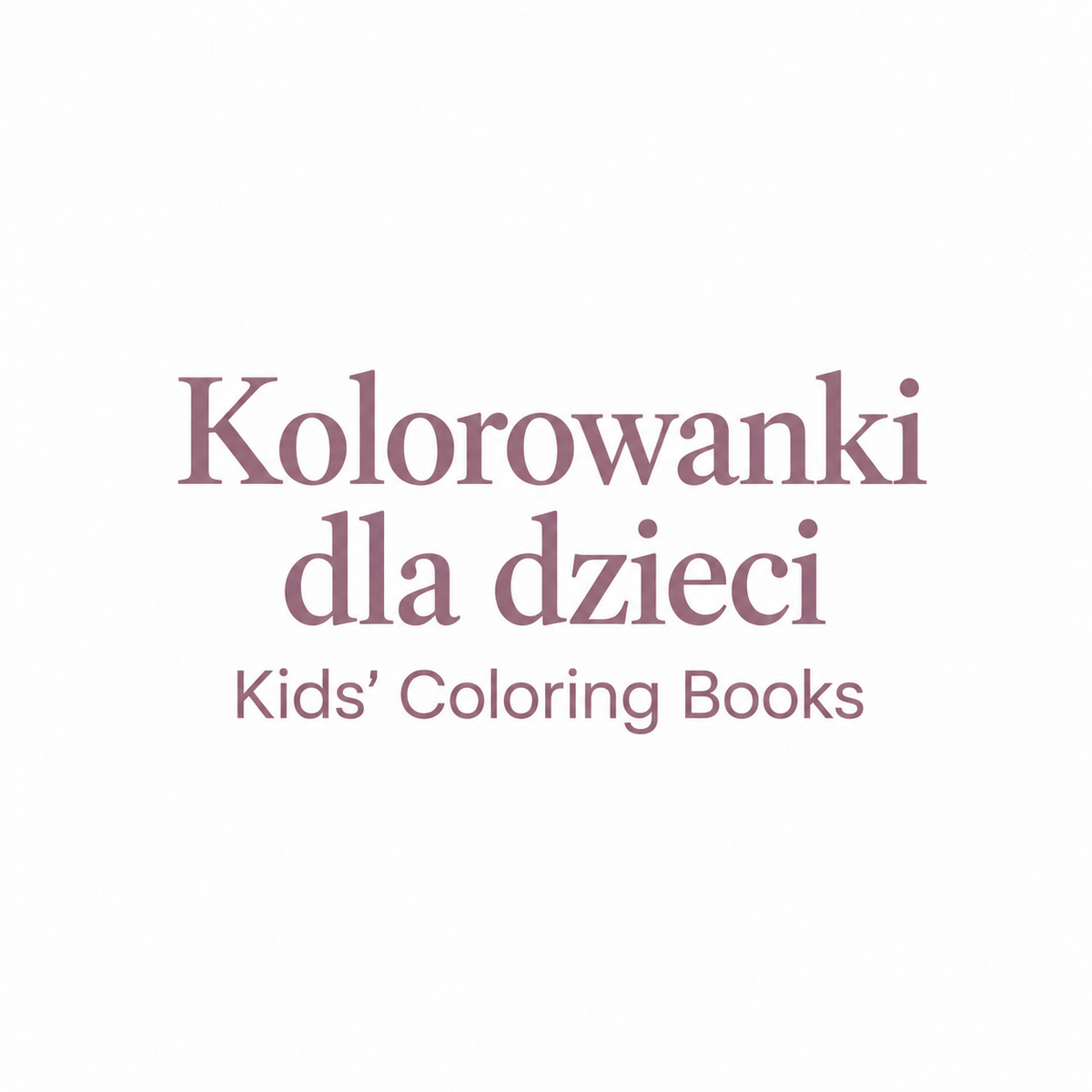 Kolorowanki dla dzieci