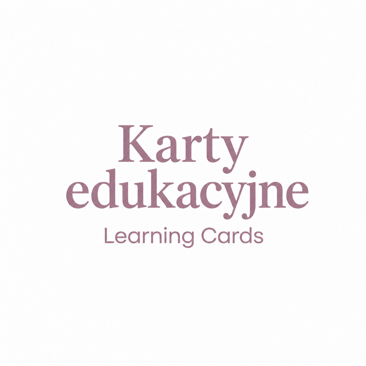 Karty edukacyjne