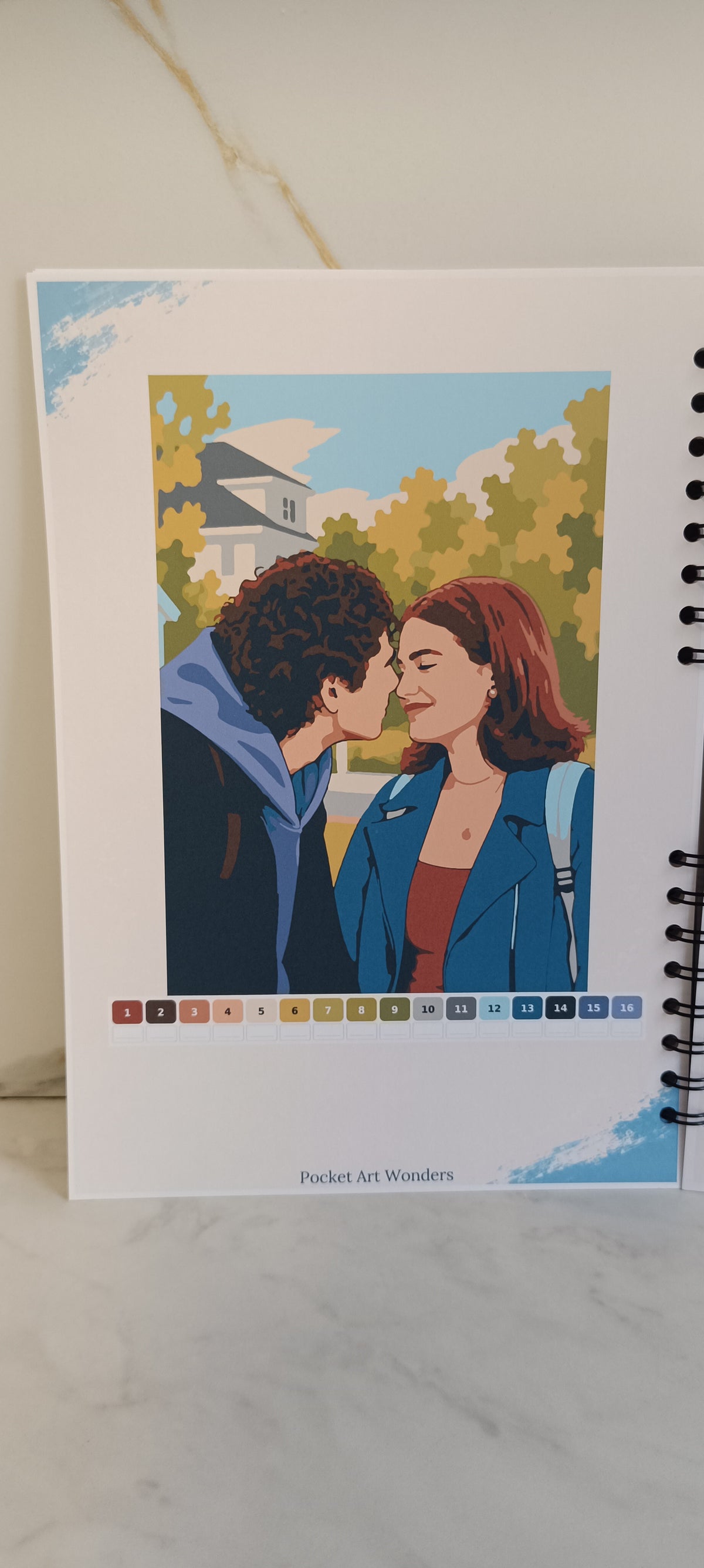 Off Campus – Kolorowanka po Numerach A4 - 30 Ilustracji