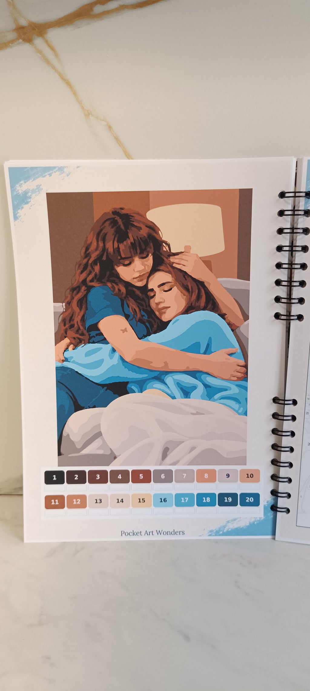 Off Campus – Kolorowanka po Numerach A4 - 30 Ilustracji