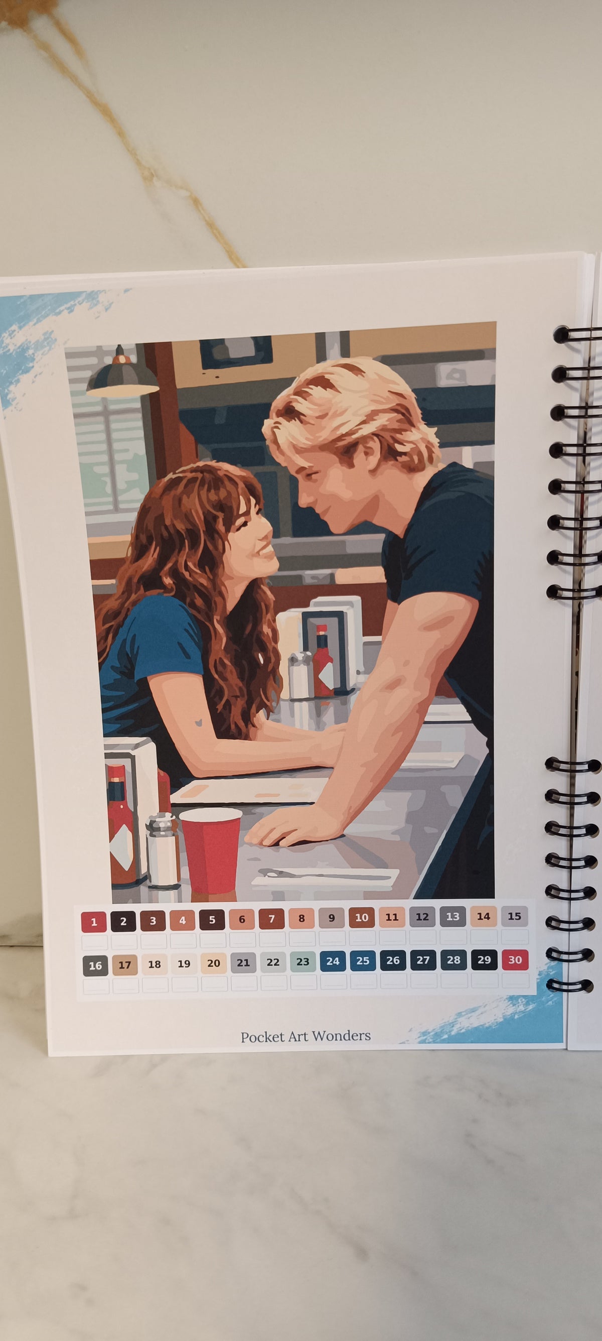 Off Campus – Kolorowanka po Numerach A4 - 30 Ilustracji